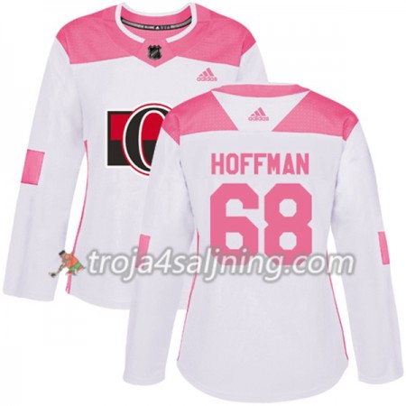 Ottawa Senators tröja Mike Hoffman 68 Vit 2017-2018 Adidas Rosa Fashion Authentic - Dame NHL Tröjor Ottawa Senators tröja Mike Hoffman 68 Vit 2017-2018 Adidas Rosa Fashion Authentic - Dame NHL Tröjor